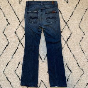 7 For All Mankind High Waist Bootcut Jeans Size 26